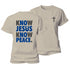 Women's Know Jesus Know Peace Cotton T-Shirt